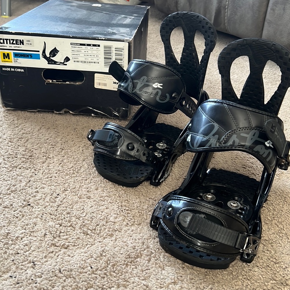 Burton Womens Citizen Bindings Size M